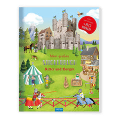 Troetsch Verlag - Libri - Mein Großes Stickerbuch Ritter und Burgen - 3+ Anni - Gioco educativo