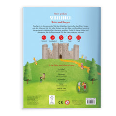 Troetsch Verlag - Libri - Mein Großes Stickerbuch Ritter und Burgen - 3+ Anni - Gioco educativo