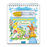 TROTSCH Easter Watercolour Fun Arts & Crafts book cover features vibrant bunnies, eggs, and flowers in a festive design.