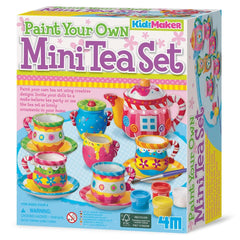 4M - Creative Craft - Dipingi il tuo Mini Set da Tè - 8 - 4M04541