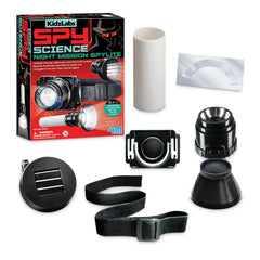 4M - KidzLabs Spy Science Missione Notturna Spylite - Set di Giocattoli