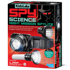 4M - KidzLabs Spy Science Missione Notturna Spylite - Set di Giocattoli