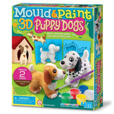 4M - Mould & Paint - 3D Puppy Dogs - Arts & Crafts - 5 - 4MOULD&PAINT - 4M04784