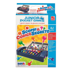 RS Toys Junior Pocket Games packaging features vibrant colors and graphics for a children's sorting or matching game.