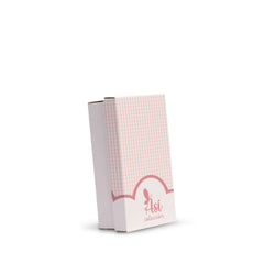 ASI Dolls pink and white checkered box with logo on a white background.