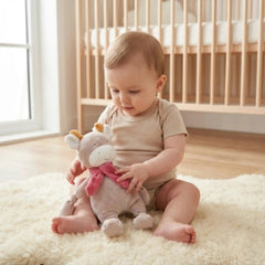 Artesavi - Sonaglio in peluche a forma di mucca 32 cm