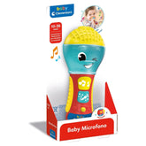 Baby Clementoni - Microfono Baby Giocattoli Attività Baby - Edizione Italiana
