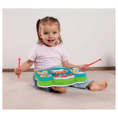 Baby Clementoni - Drumset Animals - Musical Instruments Age: +9M - 27617976