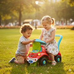 Baby Clementoni - Nicolo Go Go 3 In 1 Riding Toys - Italian Edition