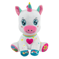Baby Clementoni - Scintilla Unicorno Canta E Brilla Baby Activity Toys - Italian Edition