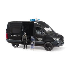 Bruder - MB Sprinter Police Special Forces - 1:16 Scale Emergency Toy Vehicle and Figure - Age +4 - Play Vehicles