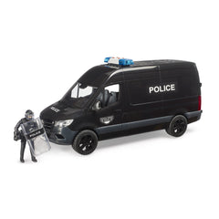 Bruder - MB Sprinter Police Special Forces - 1:16 Scale Emergency Toy Vehicle and Figure - Age +4 - Play Vehicles