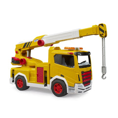 Bruder - RoadMax Crane Truck - 1:16 Scale Toy Vehicle - Age +4 - Play Vehicles