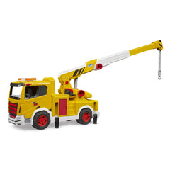 Bruder - RoadMax Crane Truck - 1:16 Scale Toy Vehicle - Age +4 - Play Vehicles