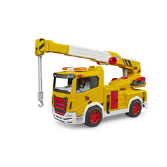 Bruder - RoadMax Crane Truck - 1:16 Scale Toy Vehicle - Age +4 - Play Vehicles