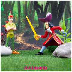 Bullyland - Disney - Figura Giocattolo di Capitan Hook 10 cm - Avventure di Peter Pan - Action & Toy Figures