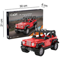 CaDA - Adventure Off-Roader Jeep - Construction Set Toys