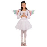 Carnival Toys - Angel Costume Set For Girls With Skirt And Glittered Wings For Imaginative Play - Pretend Professions And Role Playing