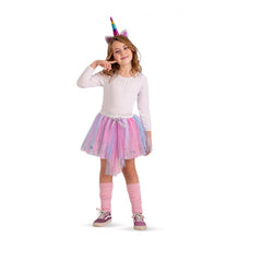 Carnival Toys - Set di Costumi Incantevoli da Unicorno per Ragazze - Gonna e Cerchietto - Professioni Immaginarie e Gioco di Ruolo