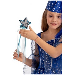 Carnival Toys - Bacchetta Magica con Paillettes Reversibili per un Gioco Magico - Professioni Immaginarie e Gioco di Ruolo