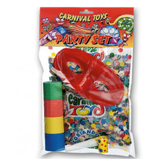 Carnival Toys - Set Festa Divertente con Pacchetto di Confetti, Streamer e Domino per Gioco di Ruolo Creativo - Professioni Immaginarie e Gioco di Ruolo