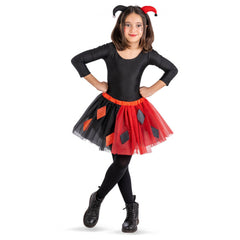 Carnival Toys - Set Joker per Ragazze con Gonna e Cerchietto - Professioni Immaginarie e Gioco di Ruolo