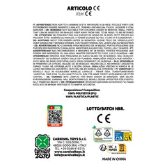 Carnival Toys - Giochi di ruolo - Cerchietto orecchie coniglio grigio - Adulto