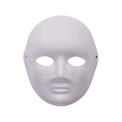 Carnival Toys - Pretend Professions - Paintable Medium Face Mask - White - 6+