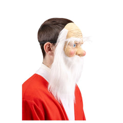 Carnival Toys - Giochi di ruolo - Maschera di Babbo Natale in lattice - Adulto - Regalo di Natale