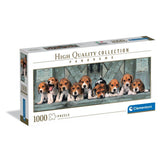 Clementoni Collezione Alta Qualità - Puzzle Panorama Beagles 1000 Pz
