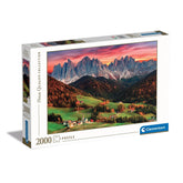 Clementoni Collezione Alta Qualità - Puzzle Val Di Funes 2000 Pezzi