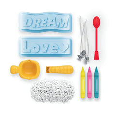 Clementoni - Idea - Make Your Own Candles - Message - Arts & Crafts Age: +8 - 27618353