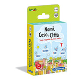 Clementoni - Nomi Cose Città Giochi di Carte - Edizione Italiana