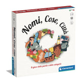 Clementoni - Nomi Cose Città Giochi di Carte - Edizione Italiana