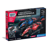 Clementoni - Set di Costruzione Giocattoli STEM Auto da Corsa