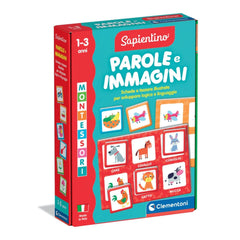 Clementoni - Sapientino-Montessori-Parole-e-Immagini - Educational-Toys