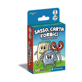 Clementoni - Sasso-Carta-Forbici - Giochi di Carte