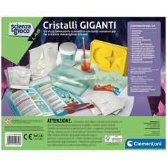 Clementoni Scienza E Gioco Lab - Giant Crystals