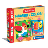 Clementoni - Spapientino-Logic-Numeri-e-Colori - Giocattoli Educativi