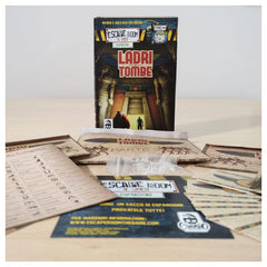 Cranio Creations - Escape Room - Ladri di Tombe - Board Game Age: +12 - CC494 - Italian Edition