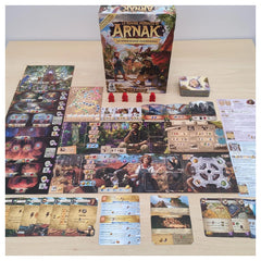 Cranio Creations - Le Rovine Perdute di Arnak - La Spedizione Scomparsa - Board Game Age: +12 - CC557 - Italian Edition
