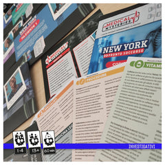 Cranio Creations - Medical Mysteries - New York - Board Game Age: +13 - CC594 - Italian Edition