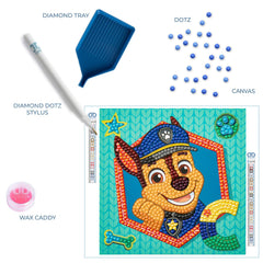 DIAMOND DOTZ - DOTZIES PAW PATROL Chase Diamond Painting - Arts & Crafts