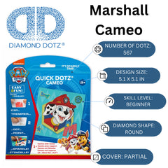 DIAMOND DOTZ - DOTZIES PAW PATROL Marshall Pittura di Diamanti - Arti e Mestieri