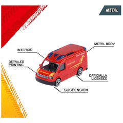 DICKIE - Veicoli e Macchinine - Set di soccorso Majorette 3 pezzi - Metallo - 3+ Anni