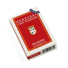 Dal Negro - Giochi di carte - Carte da gioco Genovesi - 100% plastica - 14+ Anni