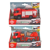 Dickie - Fire Rescue Assortment With Lights And Sounds Play Vehicles
