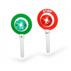 Dickie - Segnale di Stop della Polizia con Luci Professioni Fittizie e Gioco di Ruolo