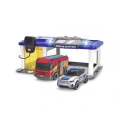 Dickie - Set di Giocattoli Stazione di Soccorso