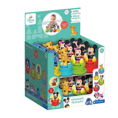 Disney Baby - Set di Giocattoli con Personaggi del Carousel delle Tazze da Tè Rotanti Disney